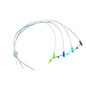 Quality Fr6- Fr20 PVC Stomach Tube , One Way Gastric Feeding Tube wholesale