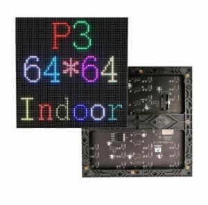 Quality Advertising P3 Indoor Full Color LED Display 192x192mm Die Casting Aluminum wholesale