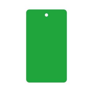 Quality Plastic Blank Tag PVC Recycle Corful Rectangle Die Cutting Hang Tag wholesale