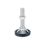 M10x1.5 Industrial Adjustable Feet / Swivel Leveling Feet 60mm
