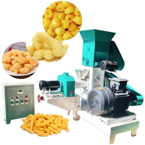 Automatic Pellet Snack Food Manufacturing Machinery Extruder Children Snacks