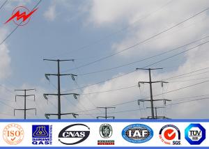 Quality Hot Galvanized Steel Electric Utility Power Transmission Tower Round 20 M wholesale