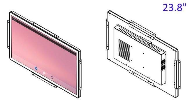 23.8-Inch Android Panel for Transportation Hubs and Ticketing Machines