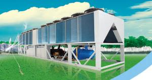 China R407C Total Heat Recovery Air Cooled Heat Pump With Double Screw Compressor on sale
