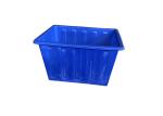 Materials Handling Linen 450L Poly Box Truck Rectangular Tapered Tub Trolleys