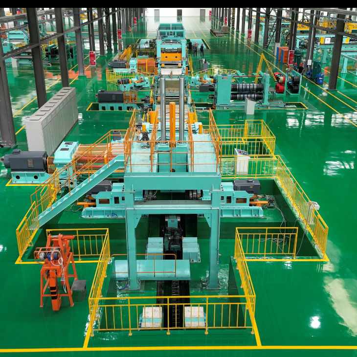 High Productivity Leveler Steel Coil Cutting Machine for Sheet Uncoiling and Shearing