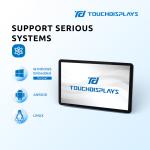 21.5 Inch 1920x1080 Open Frame Touch Screen IP64 Waterproof