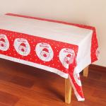Waterproof Airlaid Christmas Paper Table Covers OEM SGS Listed