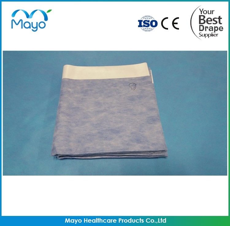 35GSM 40GSM Disposable Draw Sheet For Patients Blue SS Or SMS