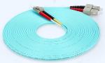 OM3 Aqua Green Duplex Multimode CATV Patch Cord Jumper