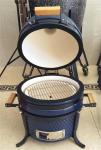 Glazed Finish Blue SGS 15 Inch Kamado Ceramic Grill