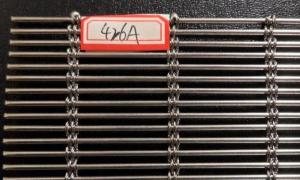 Quality Crimped Decorative Metal Mesh For Cabinet Doors Twill Weave Style wholesale