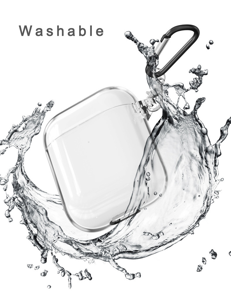 Plating 360°Protective Shockproof Airpods Silicone Case Cover Compatible with Apple Airpods 2 &1 (Front LED Visible)