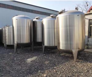 Quality 3 Tons 5 Tons 8 Tons Used Stainless Tanks Atmospheric Pressure wholesale