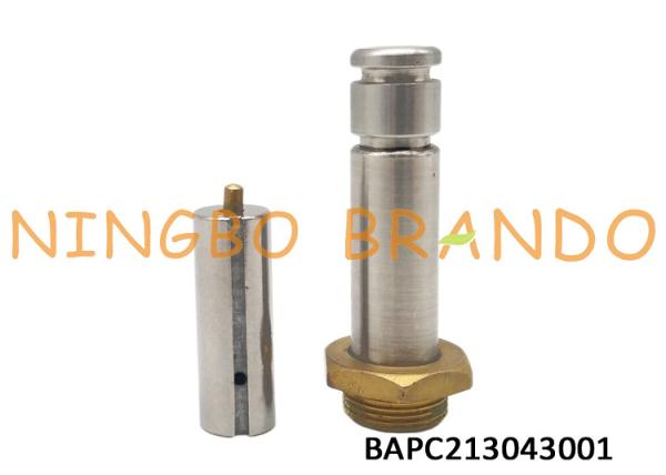2/2 Way Normally Closed Solenoid Stem Stainless Steel Plunger Tube Assembly For
