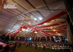 White Outdoor Luxury Wedding Tents Aluminum With Air Conditioner
