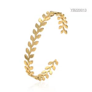 Quality Olive Leaf Cuff Bracelet For Lady wholesale