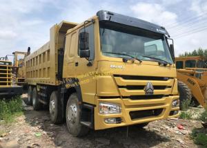 Quality Used Dump Truck HOWO 375 8X4 second hand tipper cheapfor sale big bucket wholesale