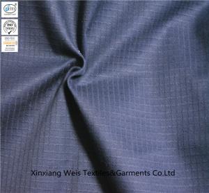 Quality CVC Rip Stop Cotton Fire Resistant Clothing Material Anti Static Treatment For Workwear wholesale
