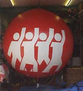 Quality festival and celebrations inflatable flying balloon inflatable helium ballon wholesale