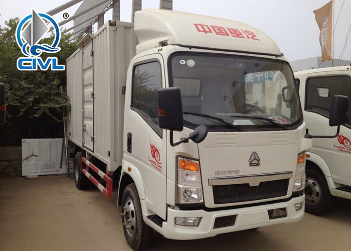 New Light Van Cargo Truck Light Duty Commercial Truck Light Box Truck Load Capacity 5ton Munual Transmission