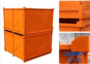 Quality Warehouse 150KGS Capacity Steel Q235 Folding Pallet Box wholesale