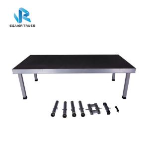 Quality Modern Events Small Portable Stage , Easy Install Outdoor Festival Stage wholesale