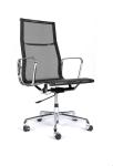 Modern Classic Aluminum Group Management Chair Durable Mesh Back Material