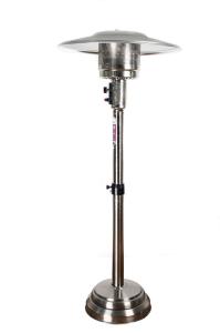Quality Commercial Fire Sense Stainless Steel Patio Heater Round Style 460mm Diameter wholesale