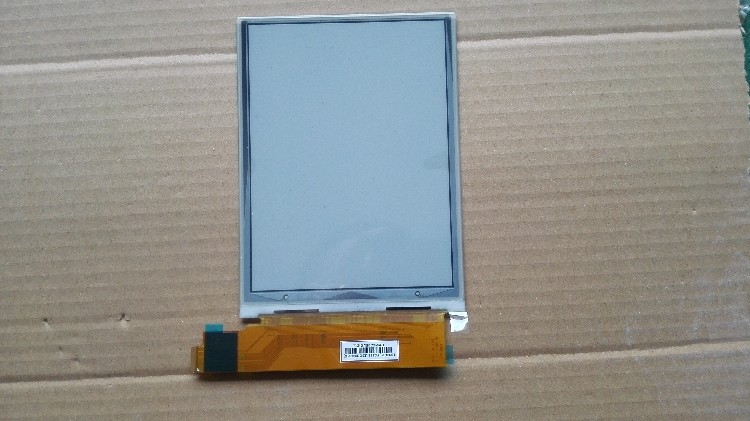 Glass EPD 6 Inch Flexible E Paper Display With Touch Panel Backlight / Frame
