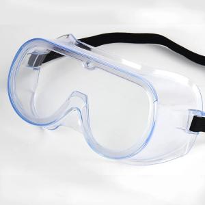 Quality Anti Bacterial Medical Protective Goggles , Clear Surgical Protective Glasses wholesale