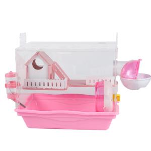 Quality Breathable Large Plastic Double Layer Hamster Cage 37mm Length wholesale