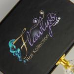 Black Custom Color Logo Printing Hair Extension Packaging Box Glitter Hair