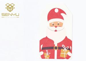 Quality Classical 4c Offset Printing Hang Tag For Christmas wholesale