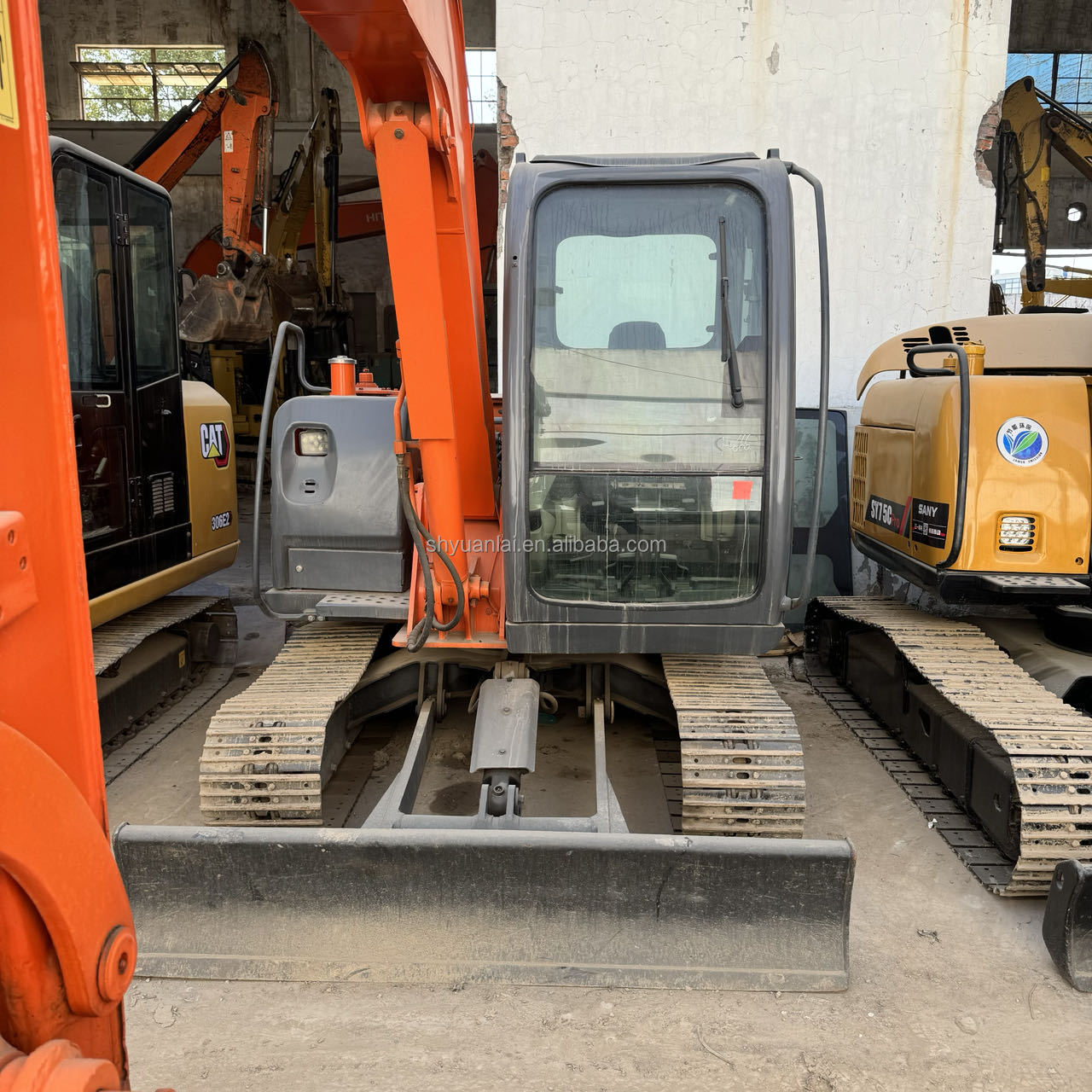 Hitachi ZX60 Excavator Used High Precision High Comfort High Safety And Sturdy Arms