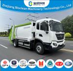 Electric Garbage Collection Sanitation Refuse Trash with Hydraulic Compression