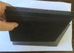 Black Powder Coated DVA One Way Mesh Aluminum Material 750Mm X 2000Mm Size