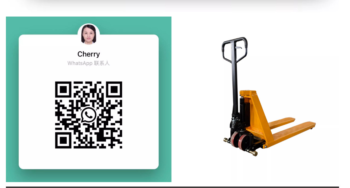 Hydraulic Single Scissor Lift Table Pallet Truck Manual 1000kg Lifting Height 800mm