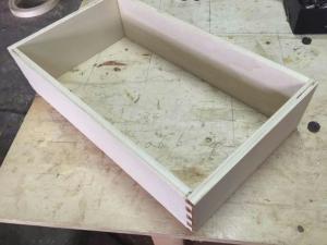 Quality Poplar/Paulownia dovetail drawer components Solid wooden drawer for cabinet, furniture. Solid wood furniture parts wholesale