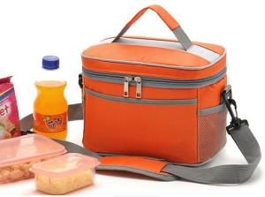 Quality Zipper Shoulder Ice Insulated Lunch Waterproof Polyester Cooler Bag wholesale
