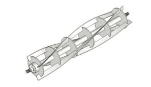 Quality 7&quot; 26&quot; GAMT1015 Reel-5 Blade Cylinder Mower Blades Fits DEERE 2653 2653A 2653B Mower wholesale