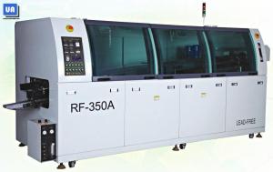 Quality 3 Zones 350mm PCB Wave Soldering Machine 400kg Solder Pot wholesale