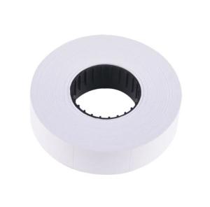 Quality 23mm Price Tag Sticker Roll , White Price Gun Sticker Rolls wholesale