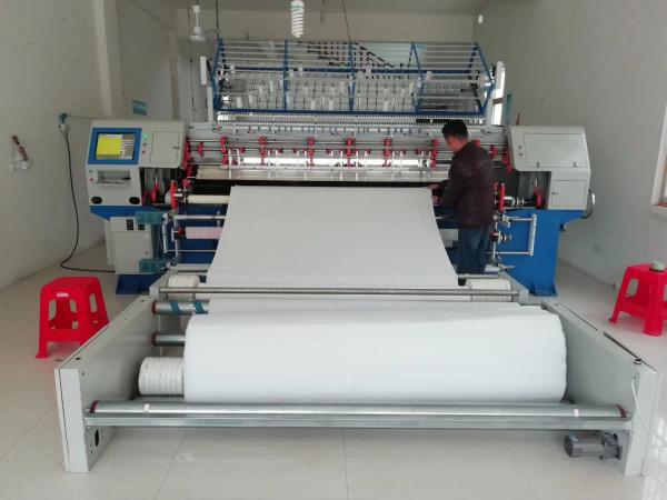 800r / Min Speed Multi Needle Quilting Machine Duvet Quilting High Speed Lock