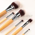 Professional PBT Hair Face Makeup Brush Set 6pcs Customized Bristle