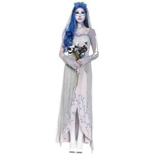 Quality White Long Show Dress Costume Halloween Cosplay Ghost Bridal Party Attire for Women's wholesale