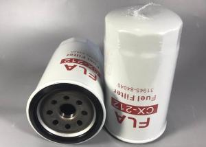 Quality Smooth Flow Excavator Fuel Filter Synthetic Rubber Seal Safety Valve Anti Drainback wholesale