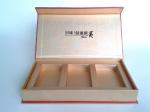 Elegant Rigid Board Cigar Packaging Box , Foil Coated Paper Luxury Gift Boxes