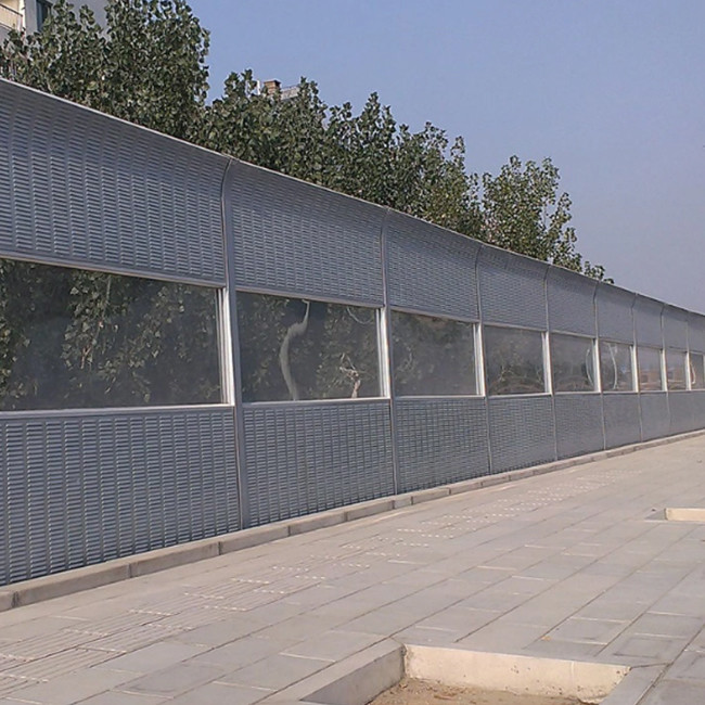 Custom Acoustic Noise Barriers Fences Transparent Cast Acrylic Sheet