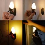 Bird Nightlight Human body induction lamp usb charge Light control led cabinet